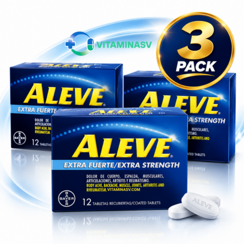 ALEVE 220 MG TABLETAS RECUBIERTAS | PACK DE | 36 TABLETAS EN TOTAL