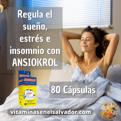 ANSIOKROL - 80 Cápsulas de Gelatina Blanda