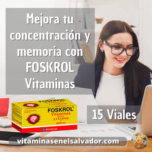 FOSKROL VITAMINAS SOLUCION ORAL | 15 Viales Bebibles