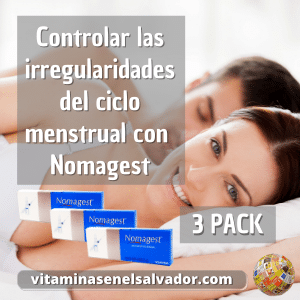 NOMAGEST Anticonceptivo Hormonal - Tripack de 3 Inyecciones
