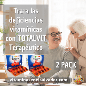 Totalvit Terapéutico 2 Pack - Suplemento Nutricional 60 Cápsulas | 60 CAPSULAS EN TOTAL
