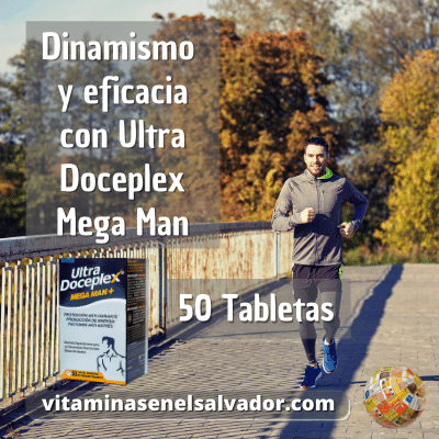 Ultra Doceplex Mega Man - Tabletas Recubiertas de Liberación Prolongada