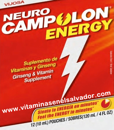 NEURO CAMPOLON ENERGY 2PACK - SOLUCIÓN ORAL | 24 SOBRES EN TOTAL