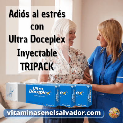 ULTRADOCEPLEX SOLUCIÓN INYECTABLE TRIPACK - 3 Ampollas de Vitaminas